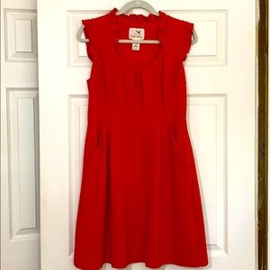 Tabitha from Anthropologie red dress. Size 10.